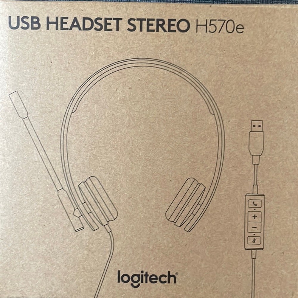 Discounted Pair of Logitech USB Headset
